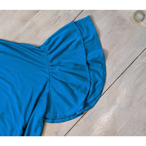 Umgee Oversized Turquoise Tunic/Dress Size S NWT - Picture 3 of 3